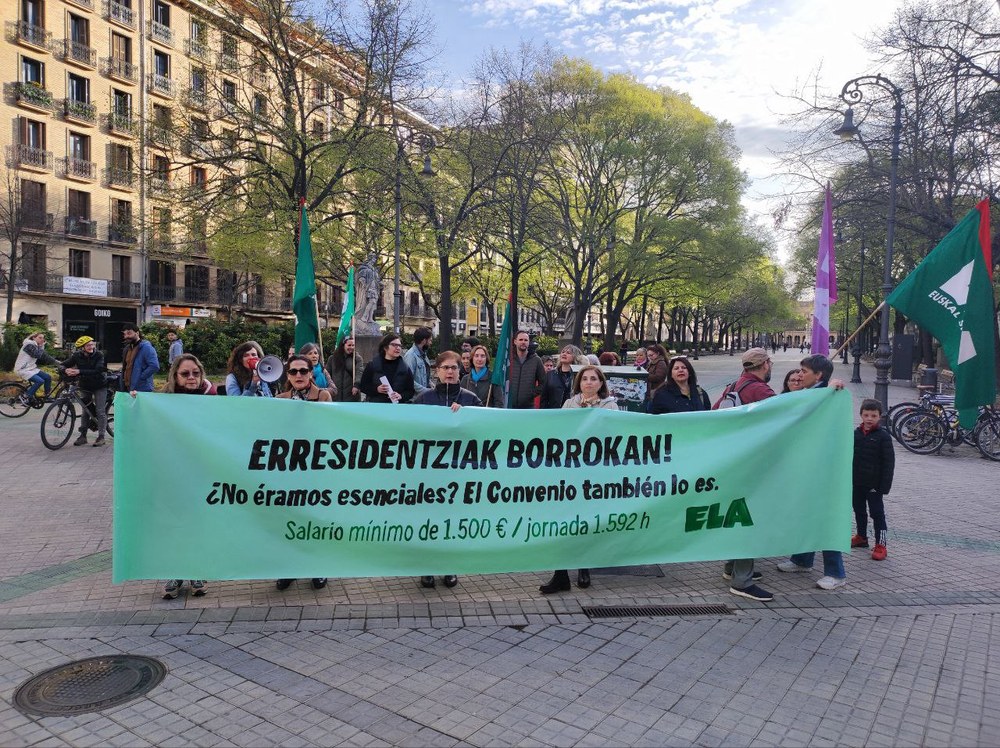 ELA convoca huelga el 10 de abril para romper el bloqueo de la patronal en la negociación del convenio