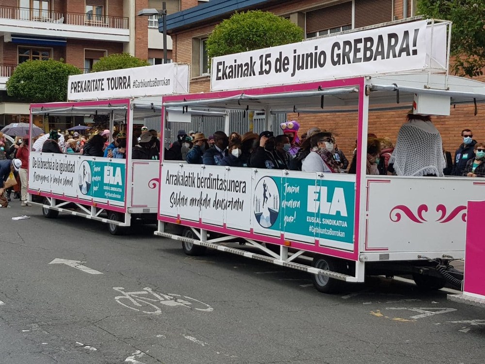 ELA convoca huelga el 15 de junio en toda la limpieza de edificios y locales de la CAPV en contra de la brecha salarial