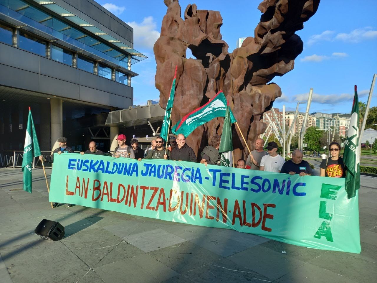 ELA convoca movilizaciones y huelga los días 16, 17 y 18 de octubre para avanzar en la negociación del convenio