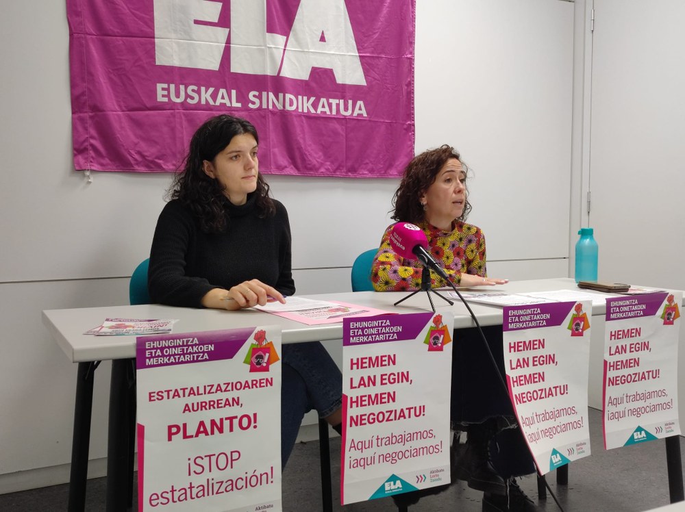 ELA convoca otros 2 días de huelga por el convenio de Navarra