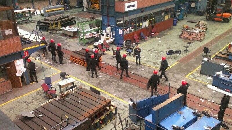 ELA denuncia el desahucio de Troquenor