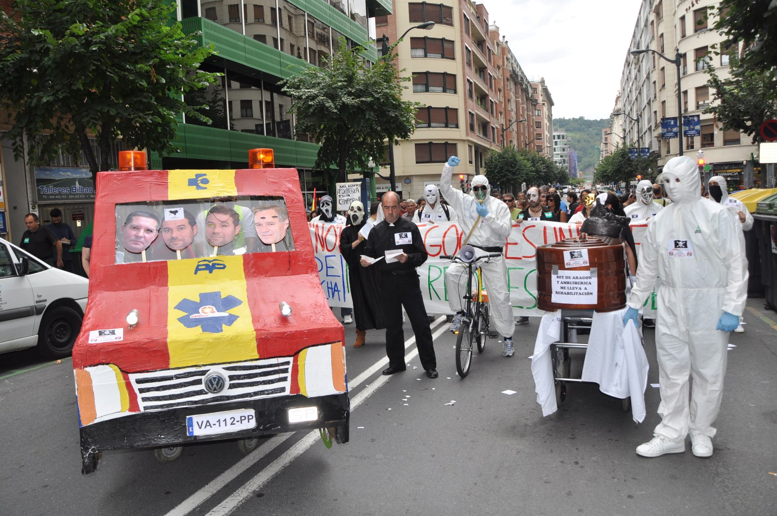 ELA denuncia la grave situación de la concesionaria del servicio de ambulancias Ambuibérica