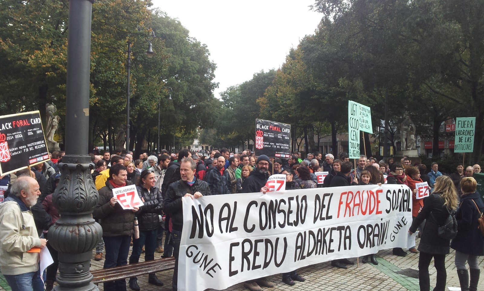 ELA denuncia que el Gobierno de Navarra da plena continuidad al mismo diálogo social creado por Sanz y Barcina