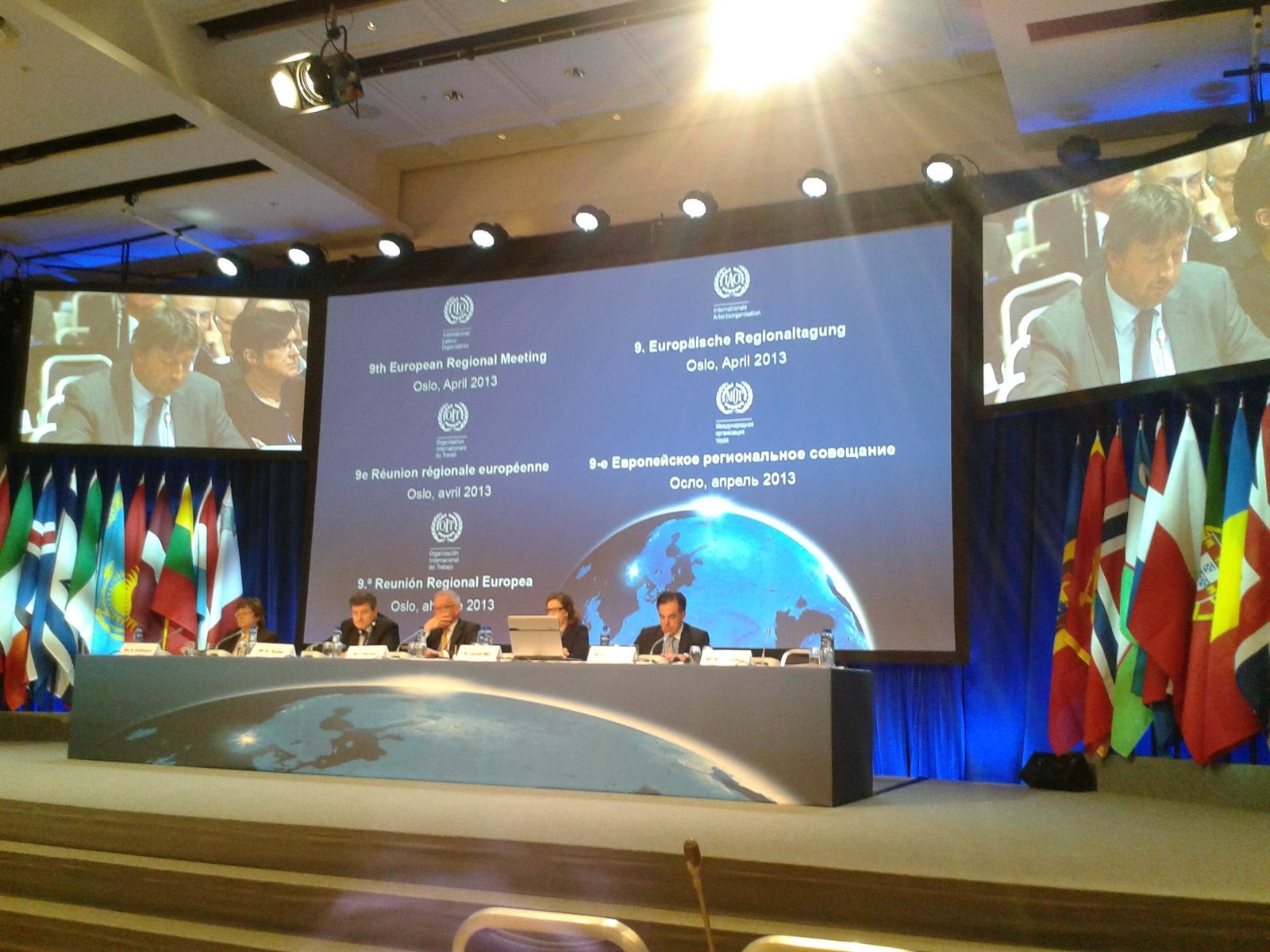 ELA en la Reunión Regional Europea de la OIT