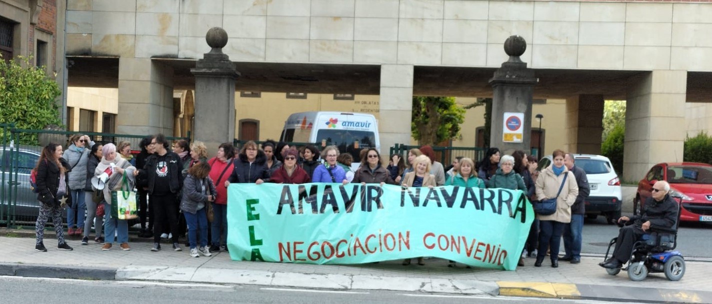 ELA exige renovar el convenio de la empresa Amavir Navarra para mejorar las condiciones laborales y el servicio