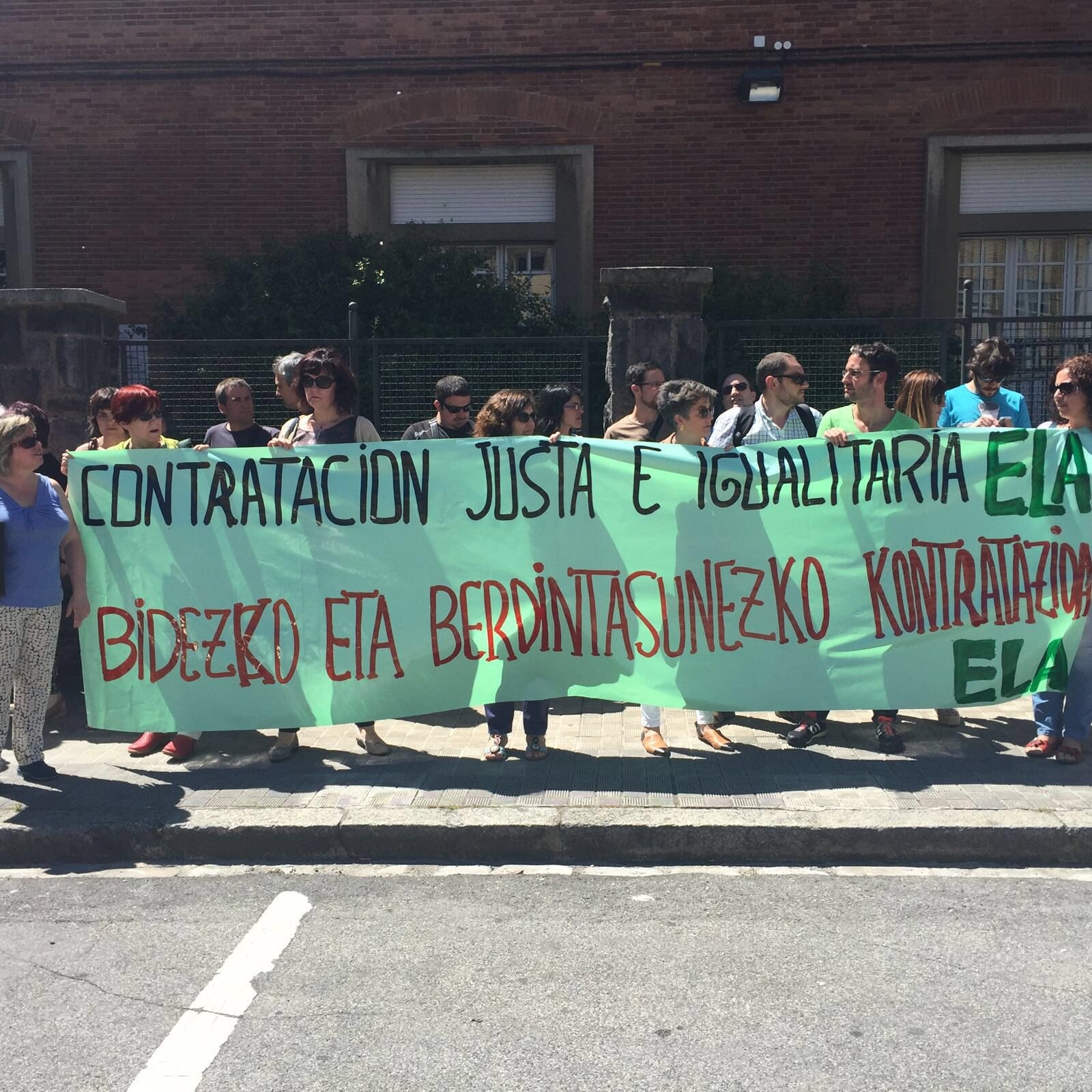 ELA exige una contratación justa e igualitaria ante la Agencia Navarra para la Autonomía y Desarrollo de las Personas