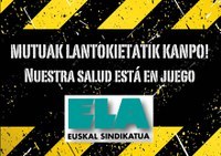 ELA exigirá sacar a las Mutuas de las empresas