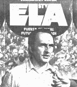 ELA expresa su pésame por el fallecimiento de Alfonso Etxeberria