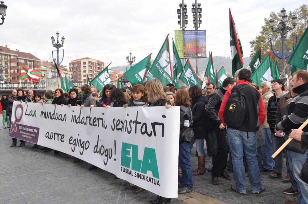 ELA ha denunciado la volencia contra las mujeres