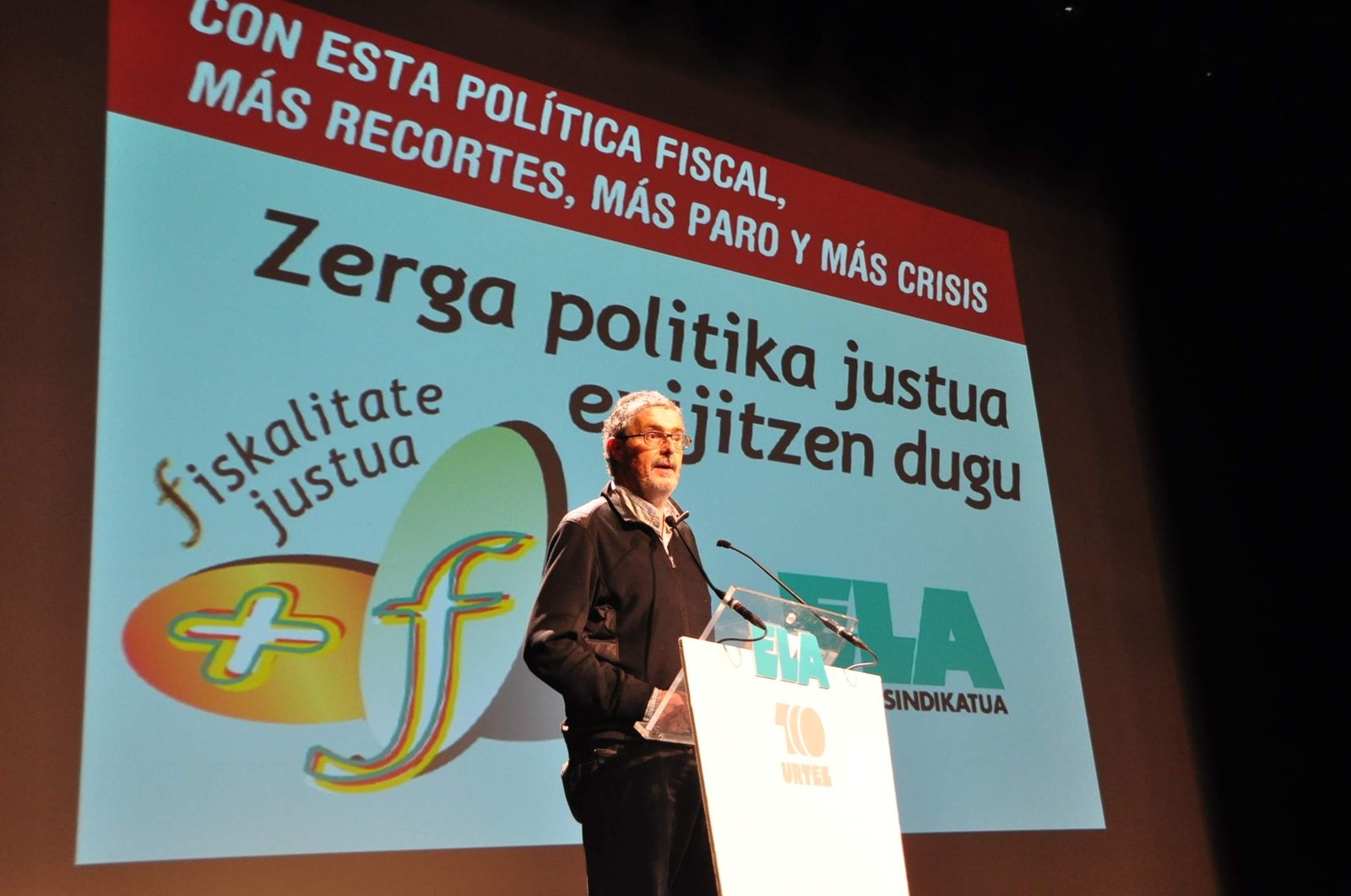 ELA ha exigido ante la Diputación de Bizkaia una politica fiscal más justa