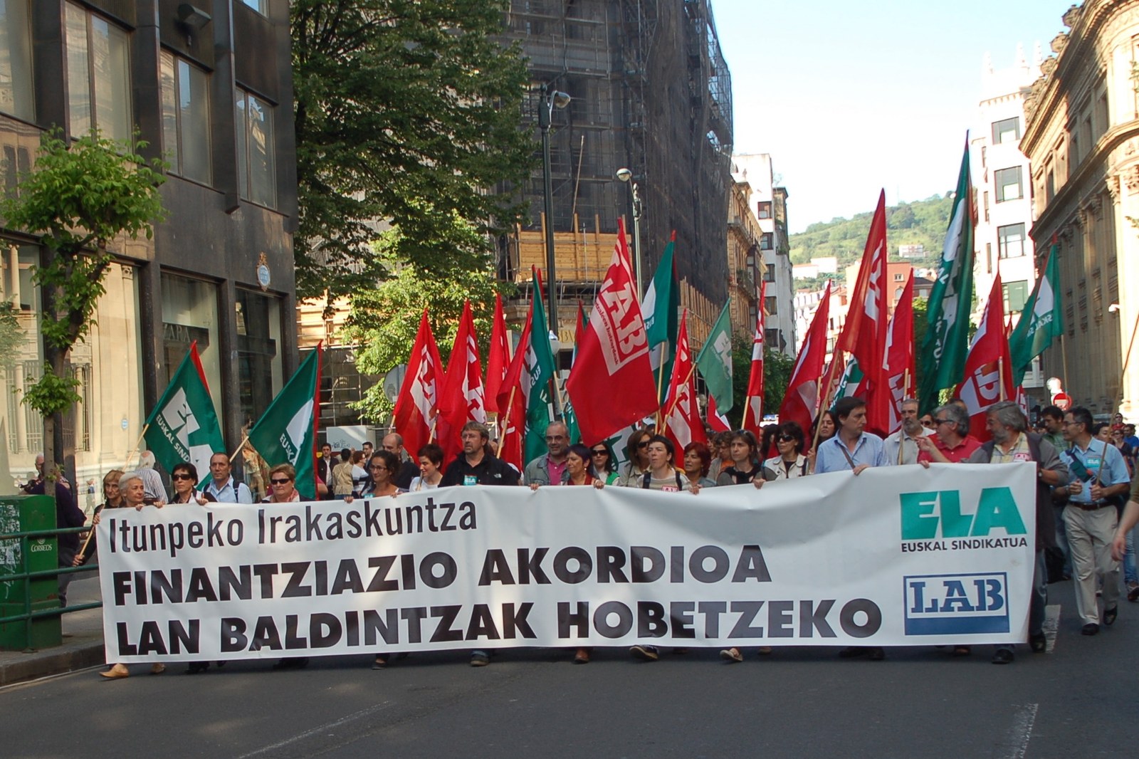 Conflicto colectivo por las reducciones salariales en la Enseñanza Concertada de la CAPV