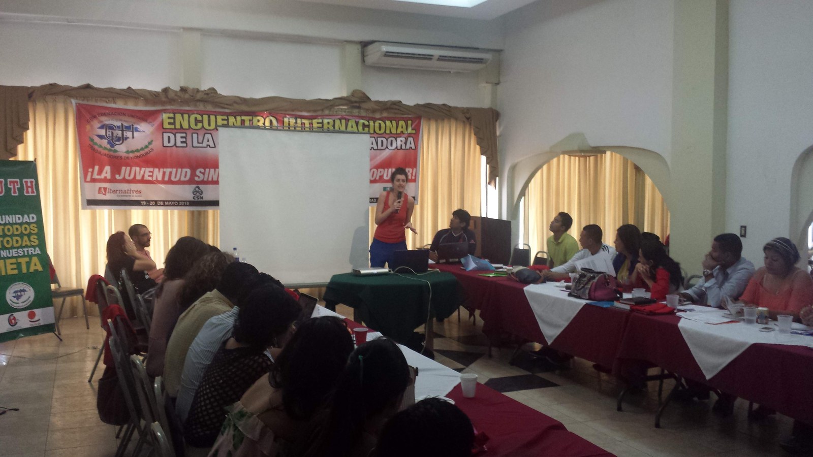 ELA ha participado en el encuentro de la juventud trabajadora en Honduras