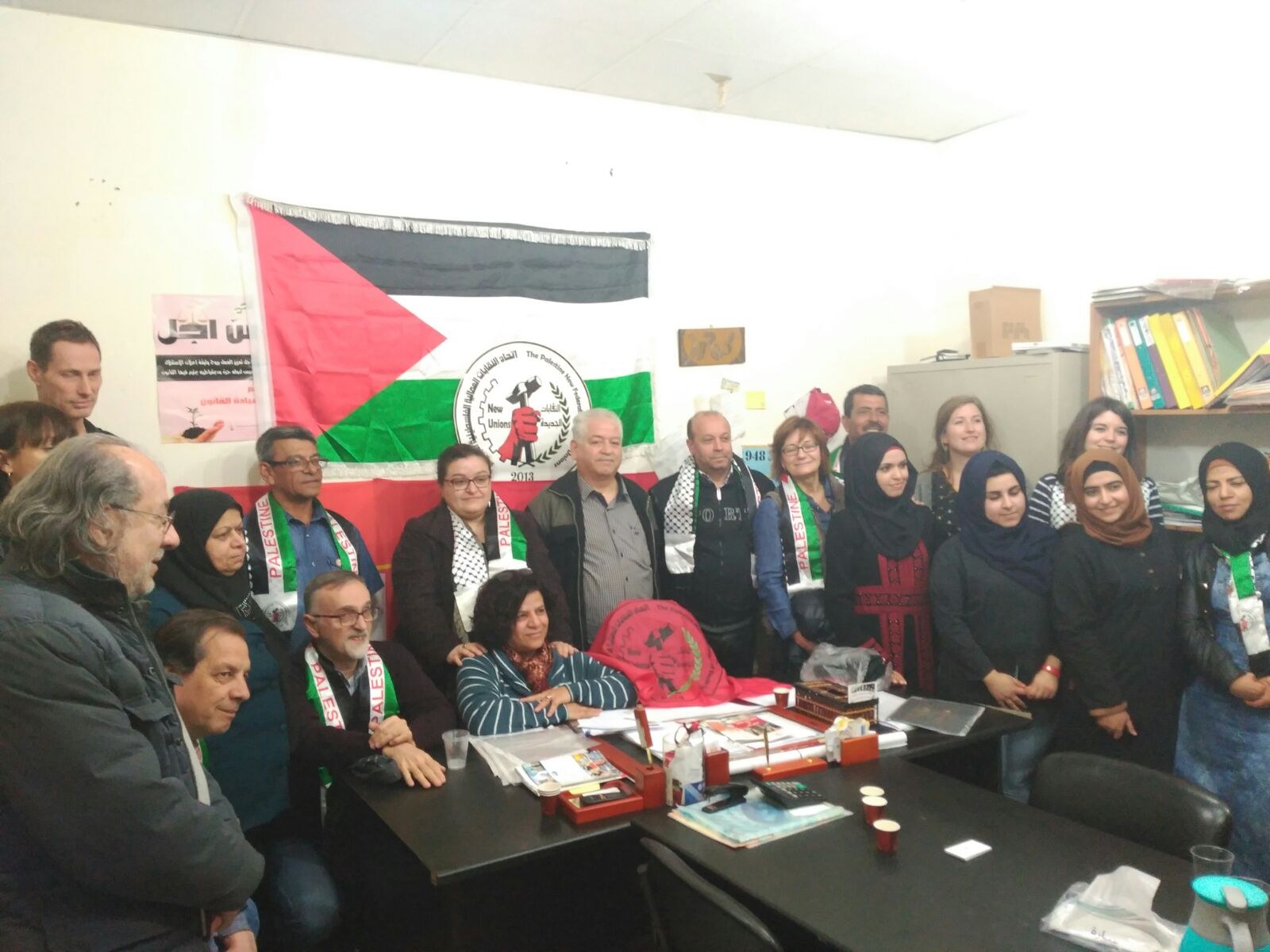 ELA ha participado en una misión sindical en Palestina ELA ha participado en una misión sindical en Palestina