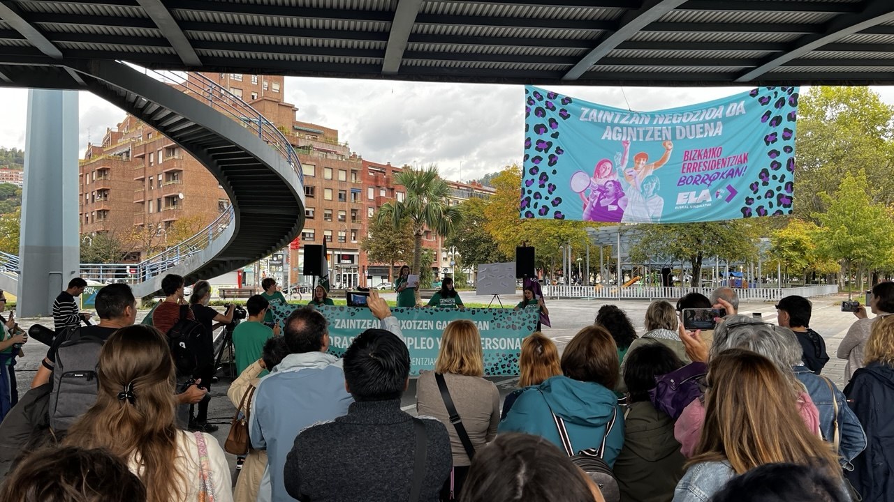 ELA intensificará sus movilizaciones si el 23 de octubre no hay avances en la negociación