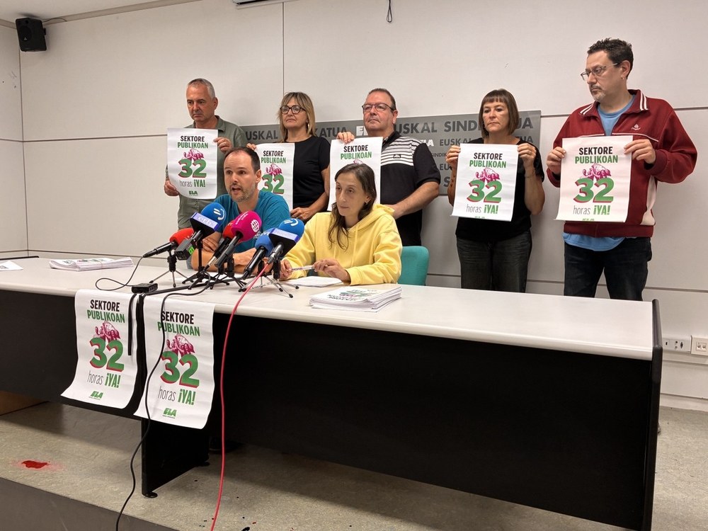 ELA lanza la campaña por la jornada semanal de 32 horas
