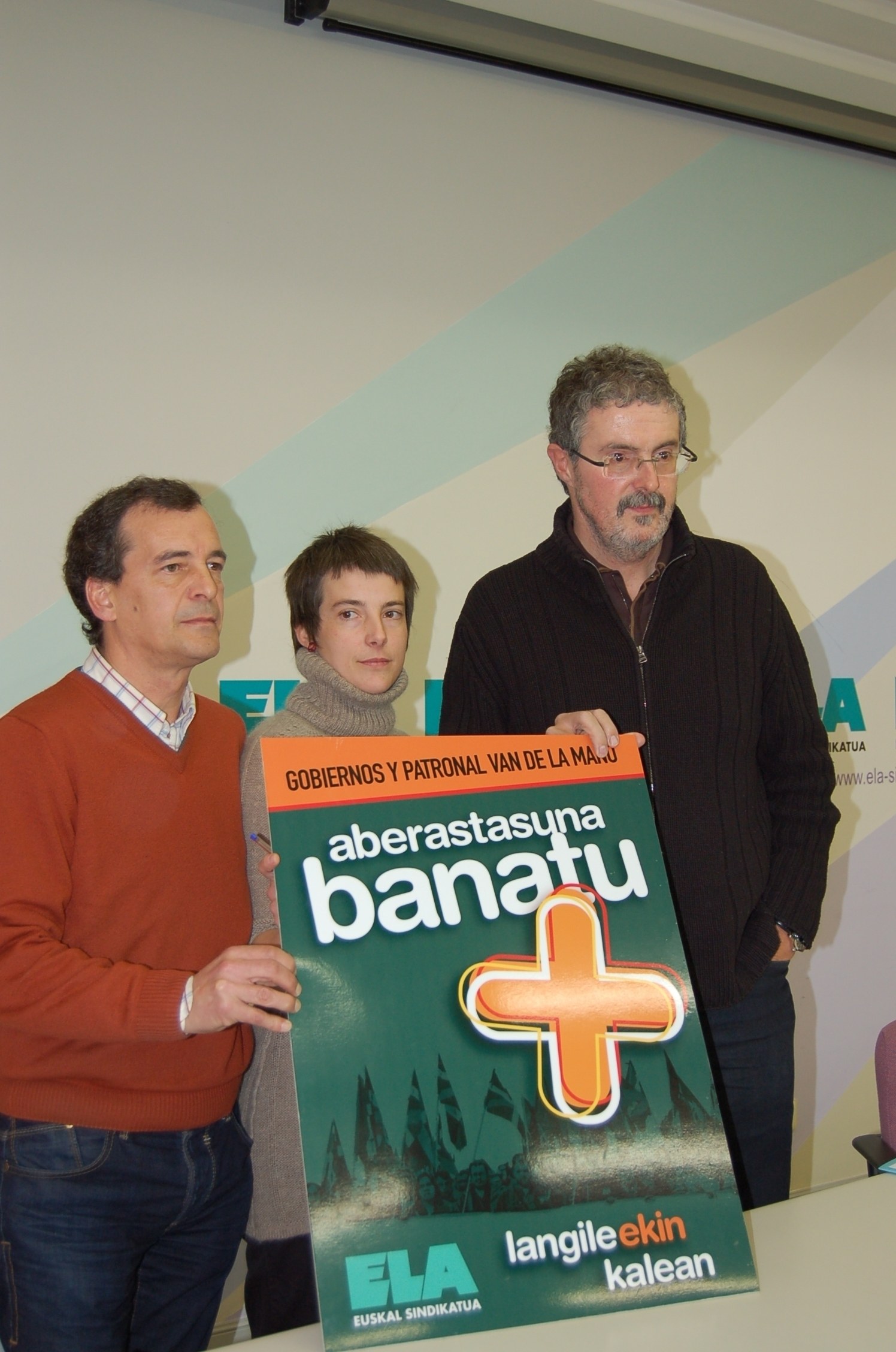 ELA llama a movilizarse en defensa de un mejor reparto de la riqueza