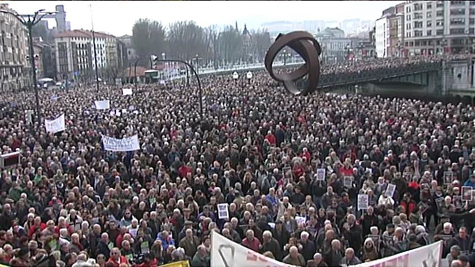 ELA llama a participar en las movilizaciones  del 17 de marzo a favor de unas pensiones dignas