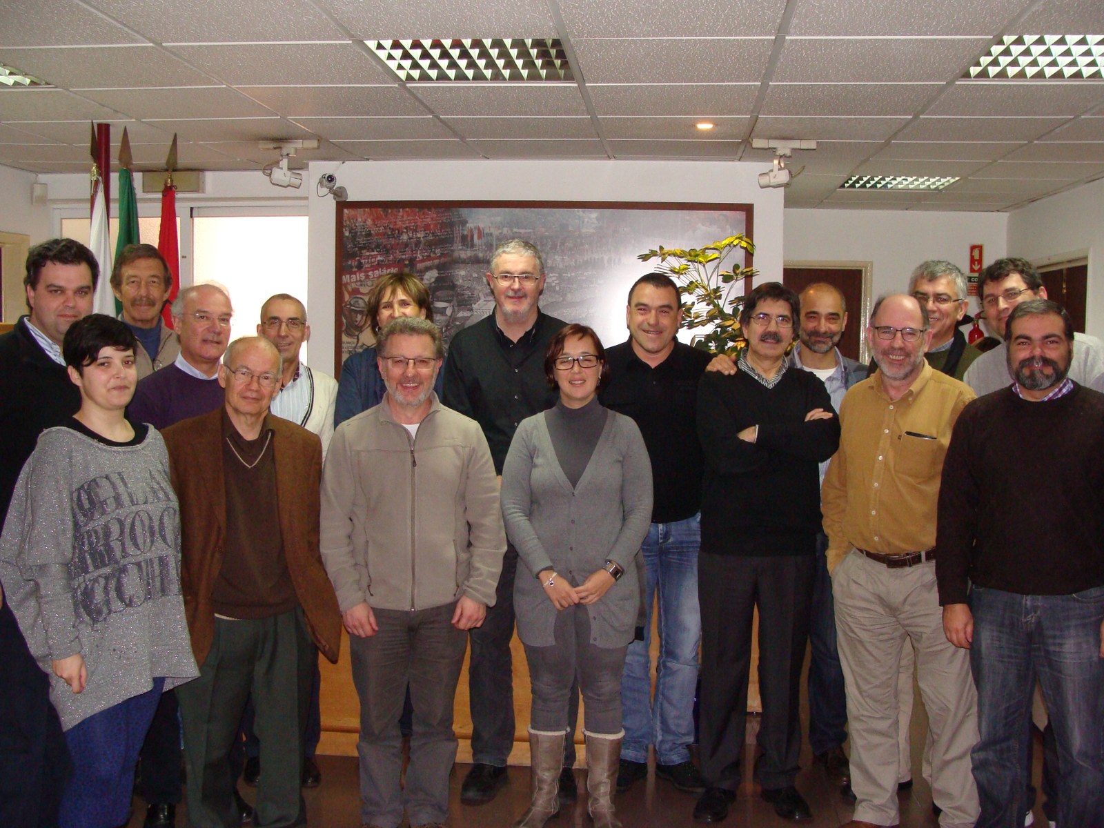 ELA mantiene un encuentro con sindicatos de Galicia y Portugal