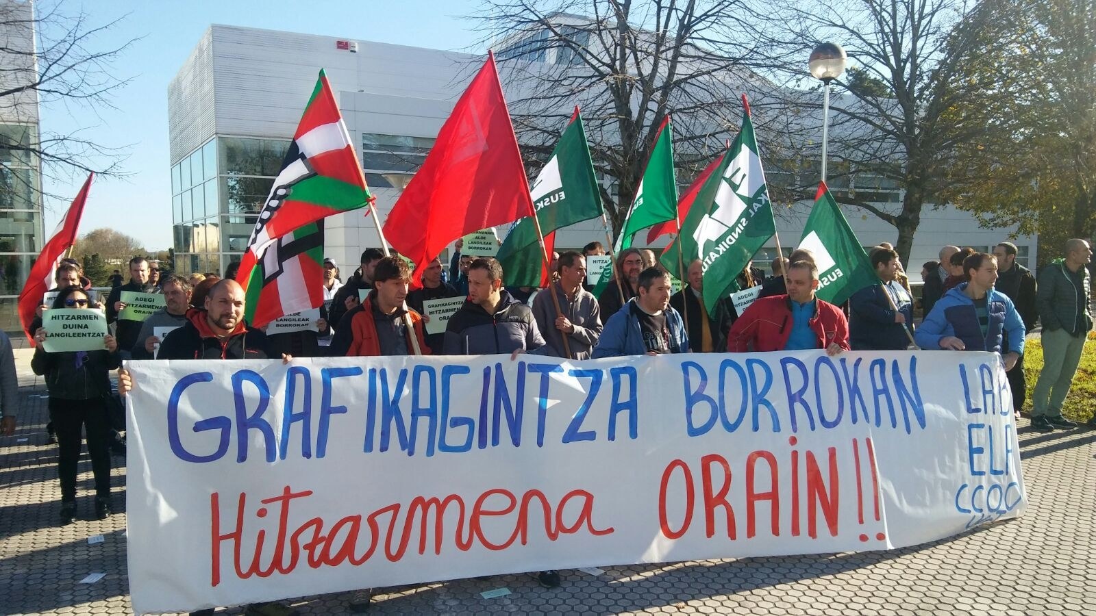 ELA no firma el convenio de Artes Gráficas de Gipuzkoa