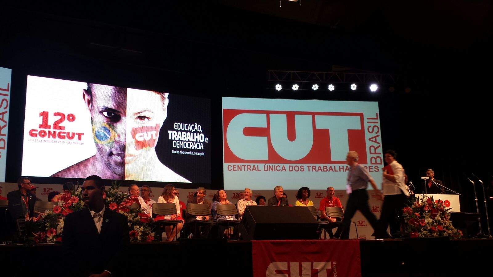 ELA participa en el Congreso de la CUT de Brasil