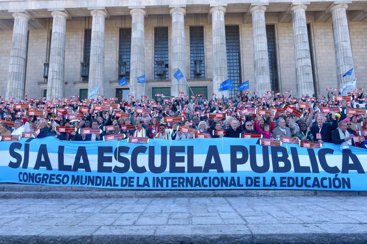 ELA participa en el décimo Congreso Mundial de la Internacional de la Educación