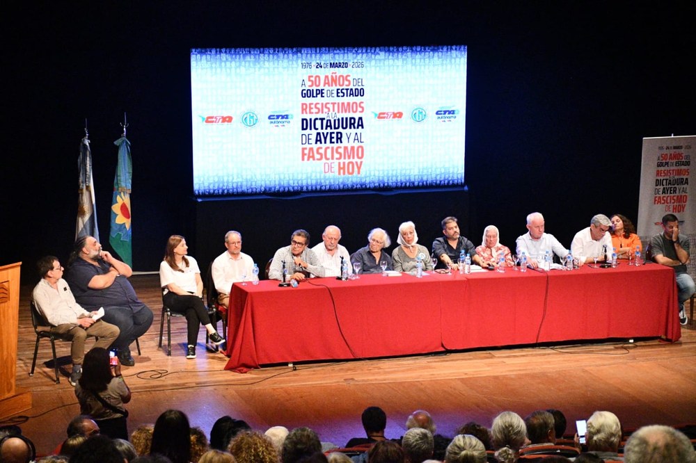 ELA participa en el encuentro contra el fascismo y las dictaduras en Argentina