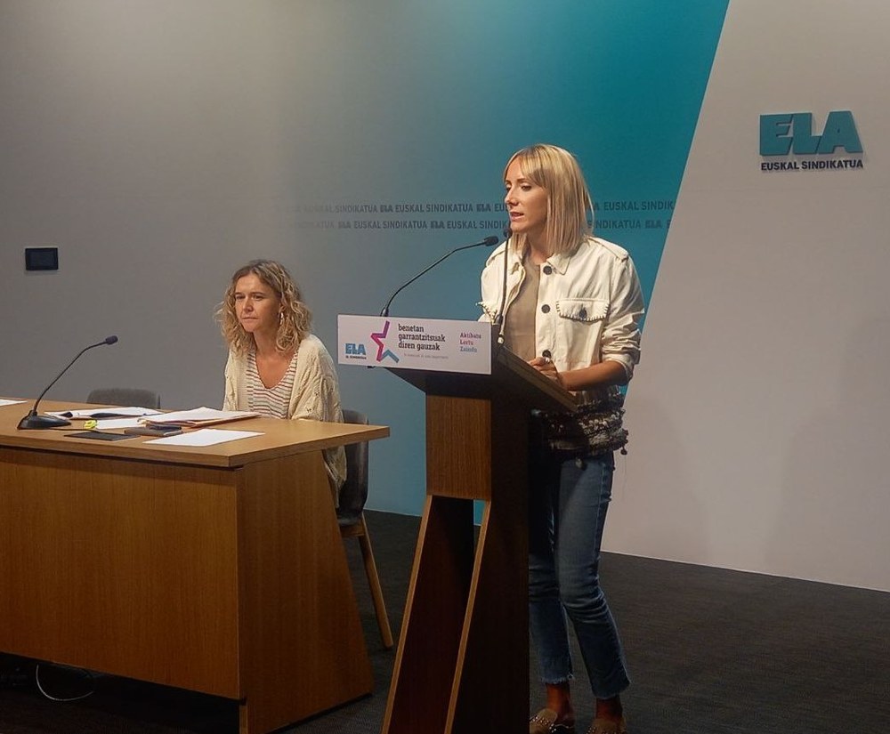 ELA pide al Gobierno Vasco que constituya una mesa sobre  condiciones laborales en materia educativa