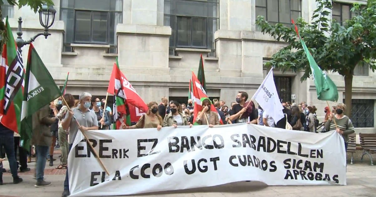 ELA rechaza la firma del ERE del Banco Sabadell