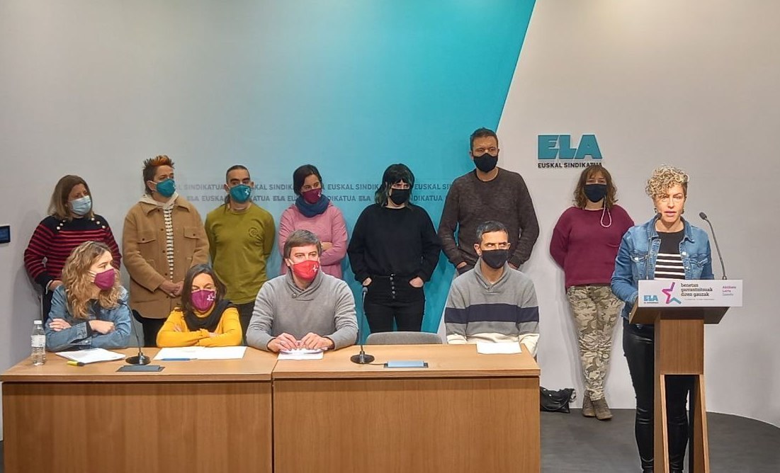 ELA rechaza las bases para la Ley de Educación por estar elaboradas a espaldas de la plantilla y aceptar el marco normativo y curricular impuesto por el estado español ELA rechaza las bases para la Ley de Educación por estar elaboradas a espaldas de la plantilla y aceptar el marco normativo y curricular impuesto por el estado español