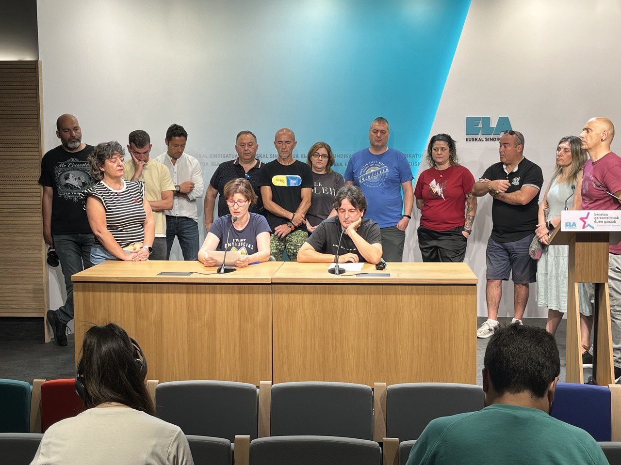 ELA registrará peticiones formales para solicitar medidas y medios para hacer frente a las agresiones ELA registrará peticiones formales para solicitar medidas y medios para hacer frente a las agresiones