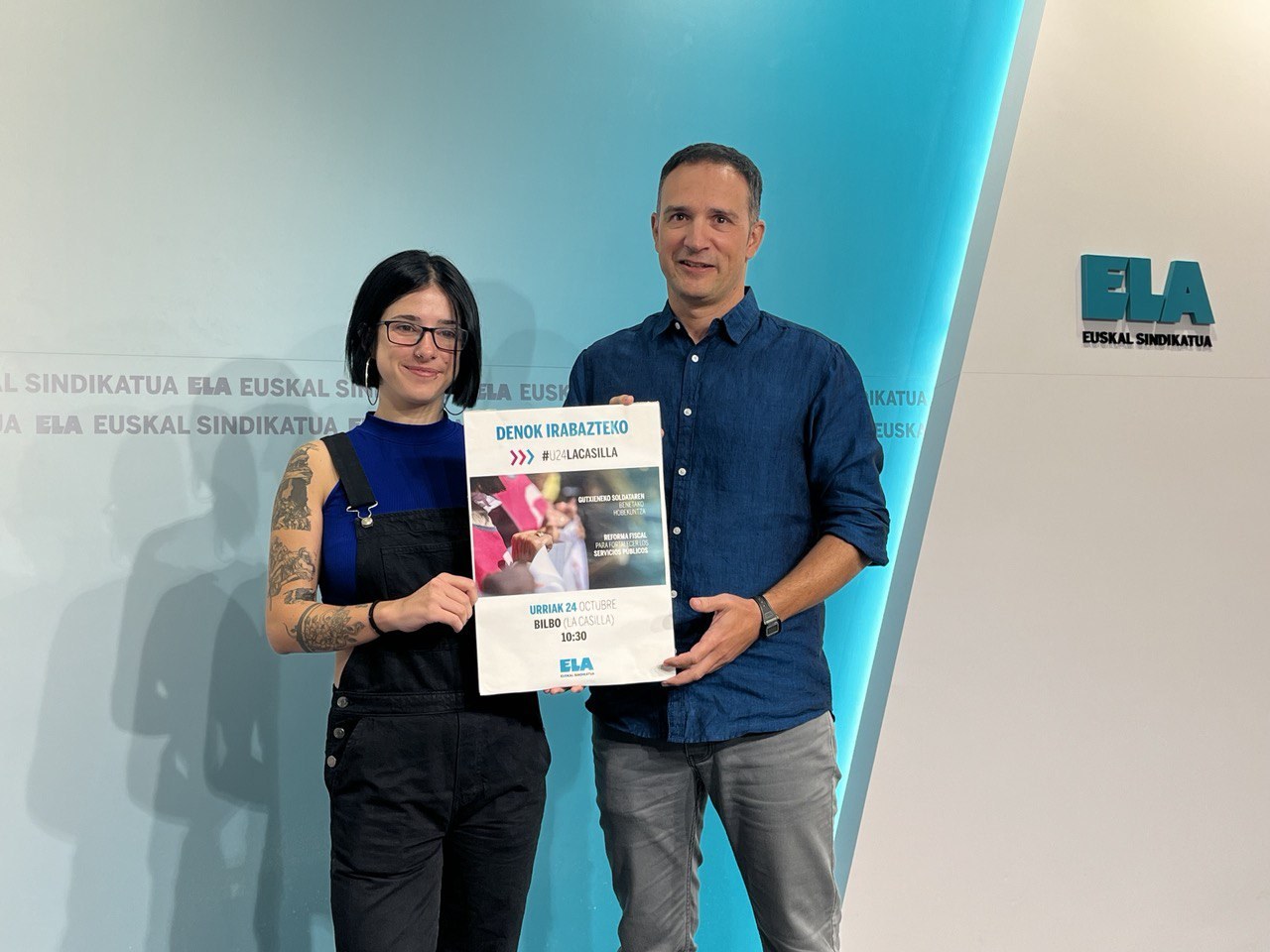 ELA se movilizará para lograr un SMI propio en Hego Euskal Herria que mejore sustancialmente el reparto de la riqueza ELA se movilizará para lograr un SMI propio en Hego Euskal Herria que mejore sustancialmente el reparto de la riqueza