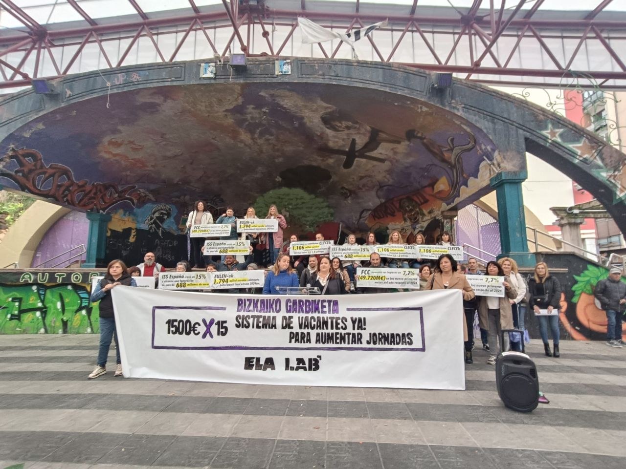 ELA y LAB convocan tres jornadas de huelga