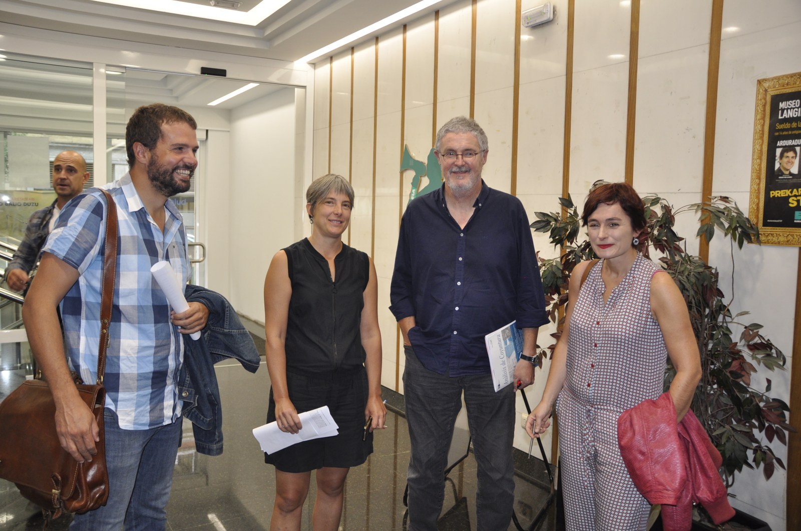 ELA y LAB defienden un proceso soberanista unilateral y social ELA y LAB defienden un proceso soberanista unilateral y social