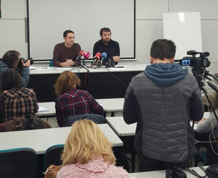 ELA y LAB exigen al Gobierno de Navarra que termine con el modelo de concertación social de UPN