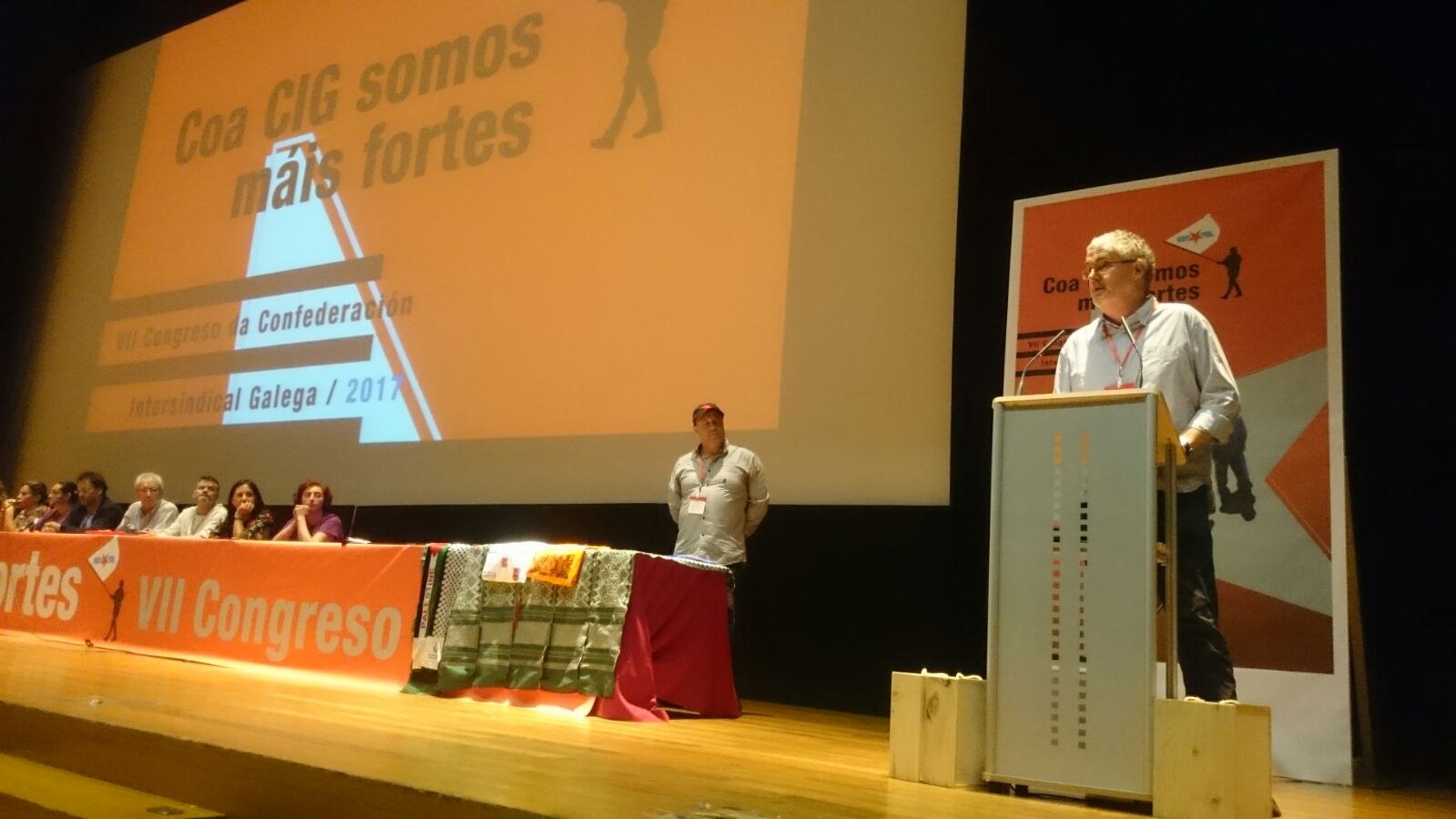 ELA subraya el crecimiento de los sindicatos de contrapoder en el congreso del sindicato galego CIG ELA subraya el crecimiento de los sindicatos de contrapoder en el congreso del sindicato galego CIG