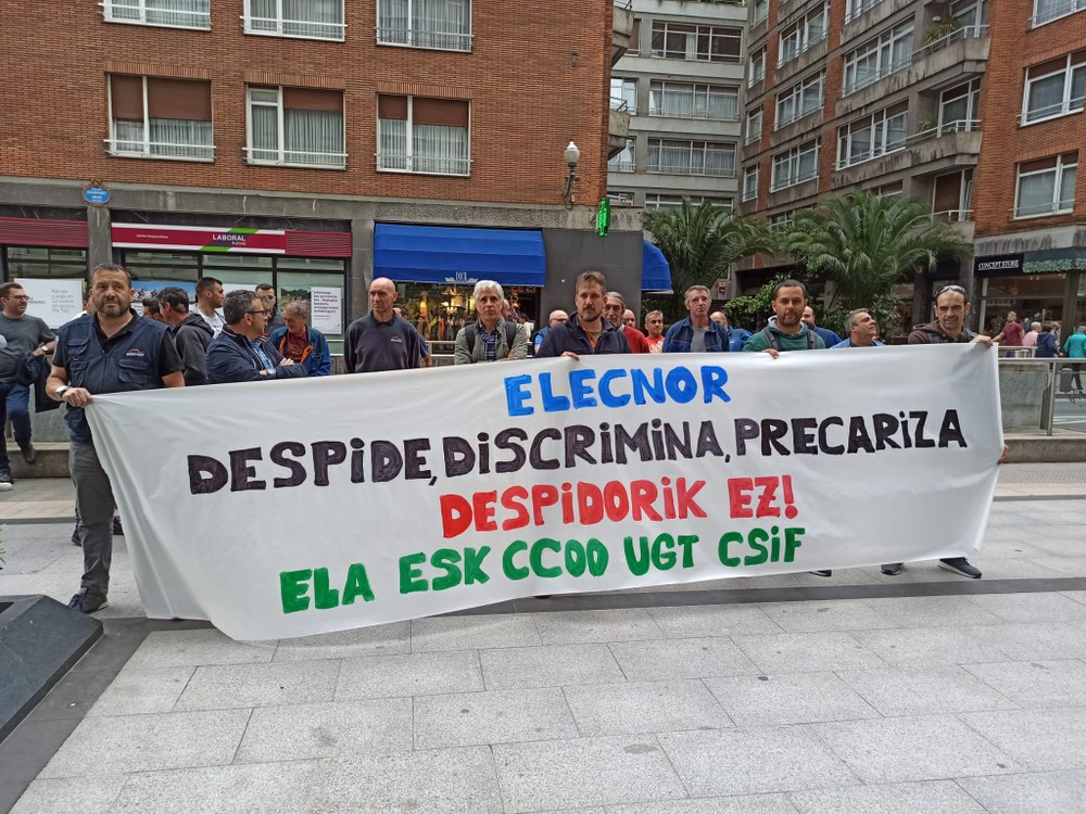 Elecnor Bizkaia despide a otros dos trabajadores, 15 el último año