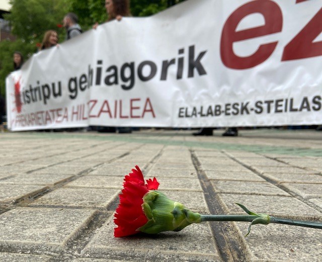 En 2022 han muerto al menos 51 personas en accidente laboral en la CAPV