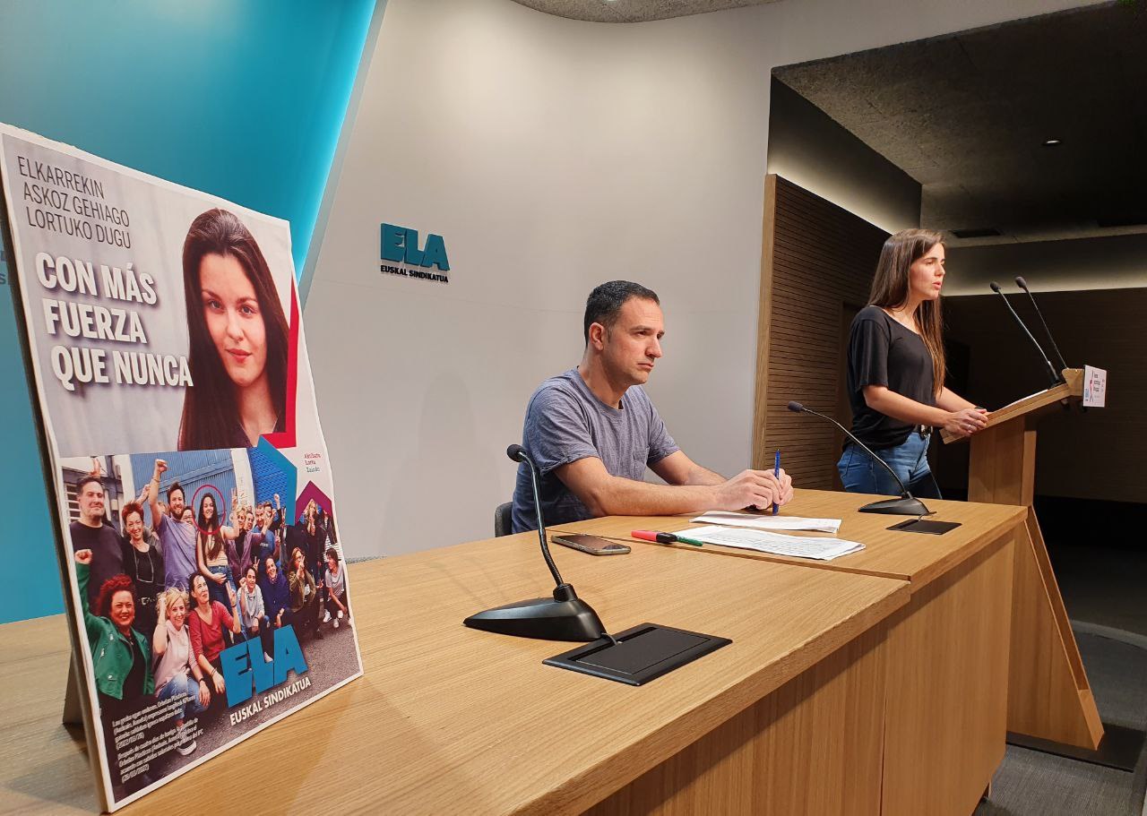 En los últimos cinco años 13.000 afiliados y afiliadas de ELA han defendido sus derechos laborales con la caja de resistencia