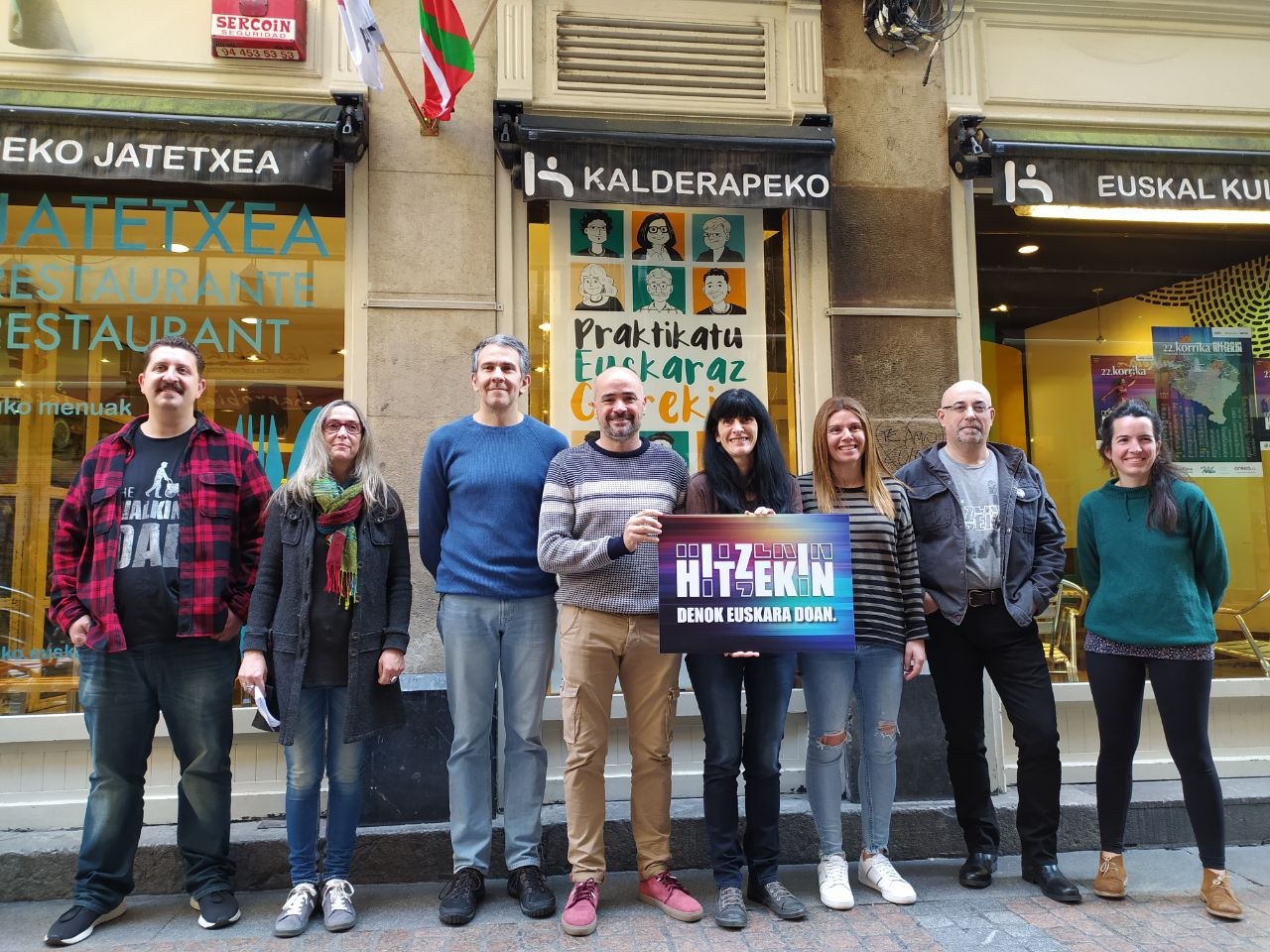 En marcha la dinámica “HITZEKIN. Euskara gratis para todas las personas” En marcha la dinámica “HITZEKIN. Euskara gratis para todas las personas”