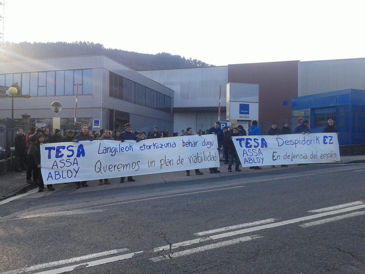 En peligro el empleo en TESA de Eskoriatza