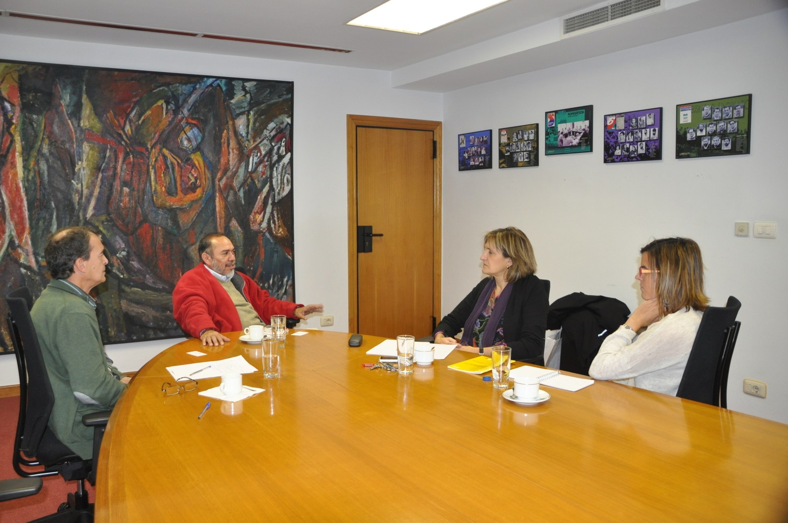 Encuentro con el director del periódico Diario-Co Latino de El Salvador