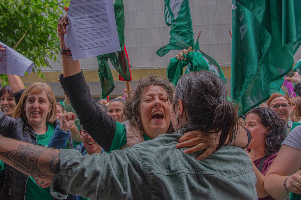 #ErresidentziakBorrokan | El acuerdo en imágenes