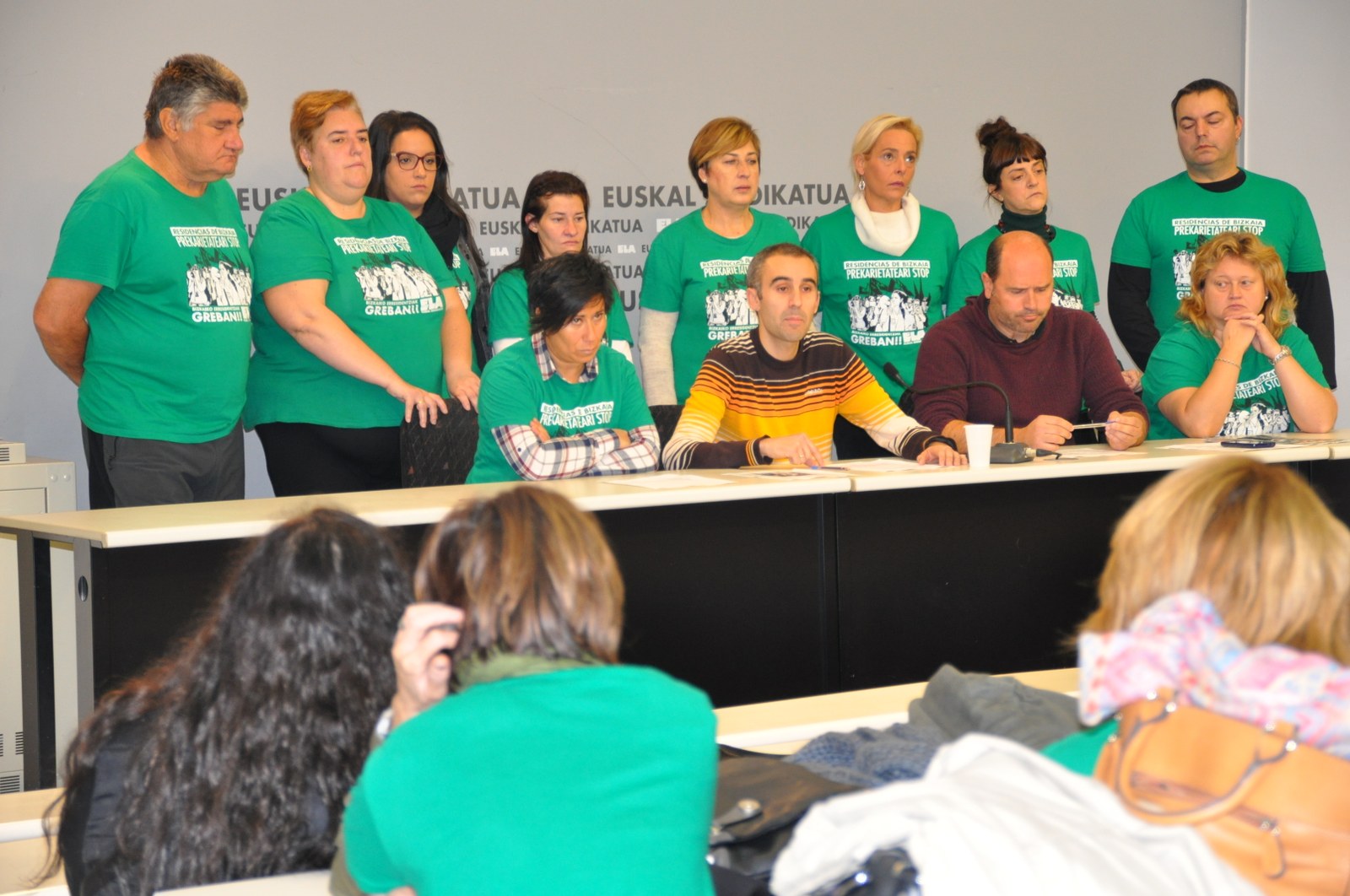 Esta semana se cumplirán 50 días desde el inicio de la huelga en residencias de Bizkaia Esta semana se cumplirán 50 días desde el inicio de la huelga en residencias de Bizkaia