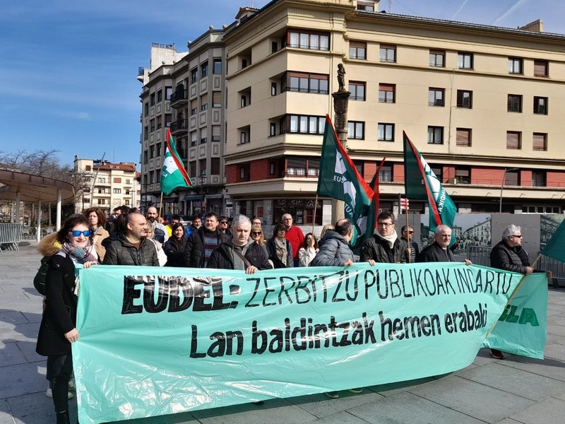 EUDEL vuelve a hacer una propuesta insuficiente
