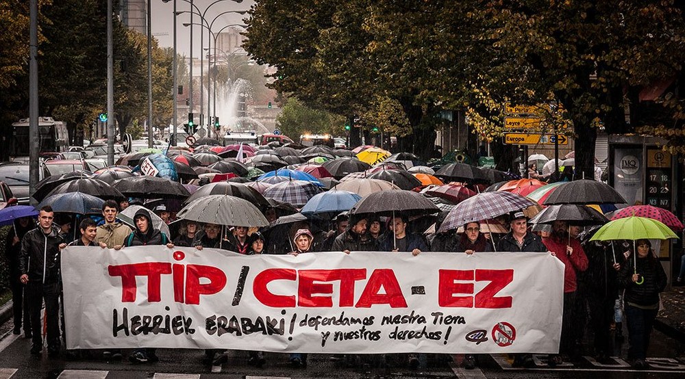 Euskal Herria dice NO al TTIP y al CETA