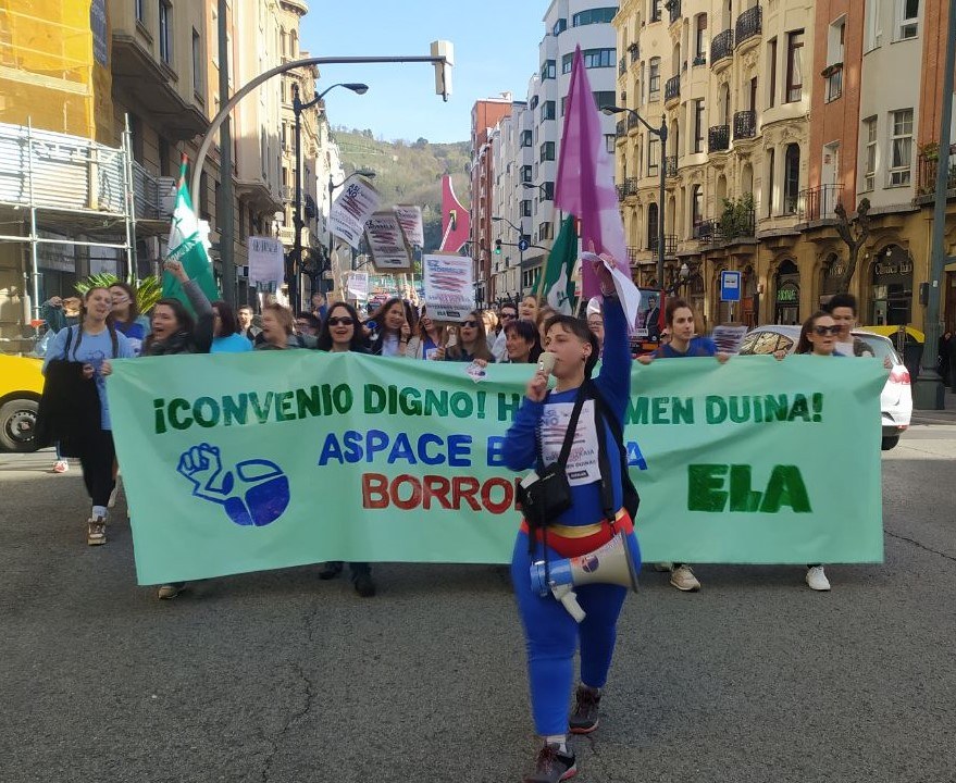 Éxito en la primera jornada de huelga