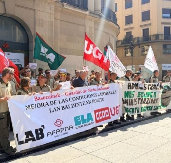 Guarderío de Medio Ambiente se moviliza para reivindicar su valor como servicio público