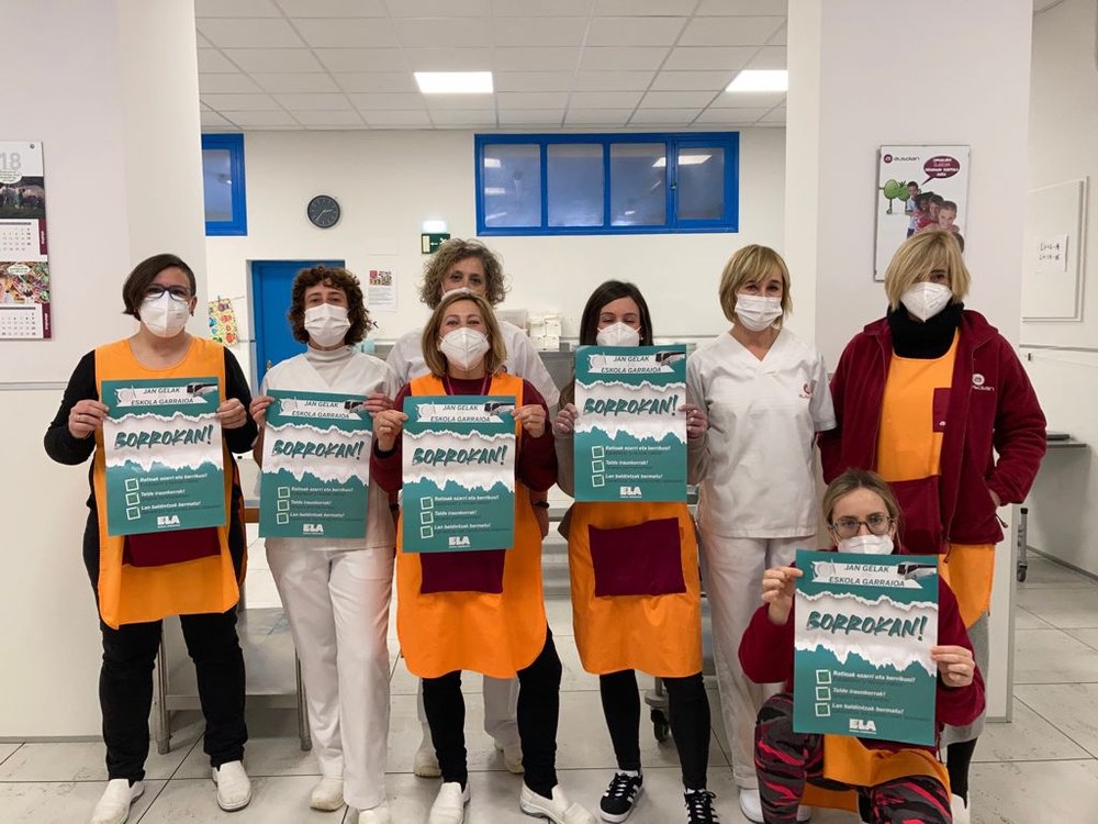 |Vídeo| ¡Hoy #huelga en comedores y transporte escolares!