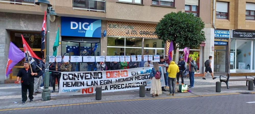 Huelga contra la precarización de las condiciones laborales