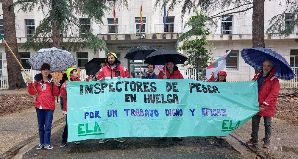 Huelga para denunciar el ineficaz sistema de trabajo